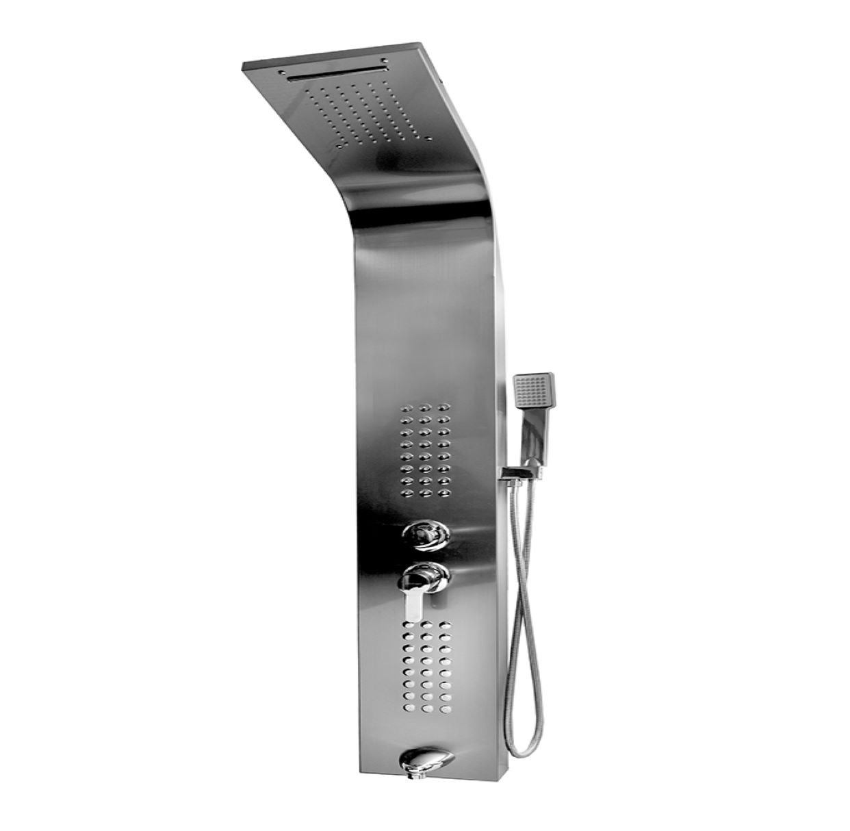 Chrome Shower Panel Tower – 60 Inch